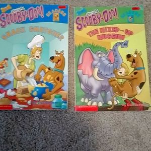 Kid books Scooby-Doo Cartoon #6 #7 reading level 2